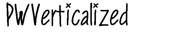 PWVerticalized字体