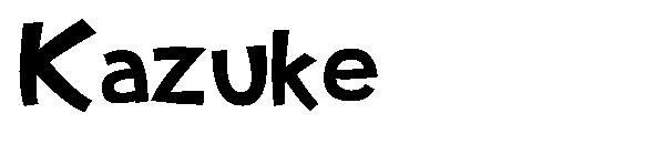 Kazuke字体