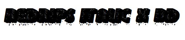 redrips italic x bd