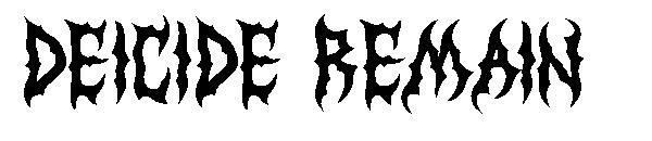 deicide remain