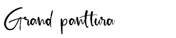 Grand panttura