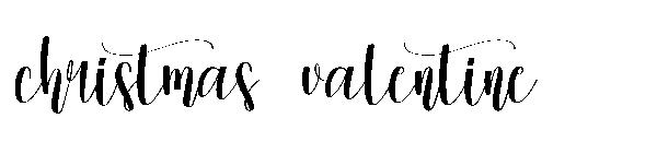 christmas valentine