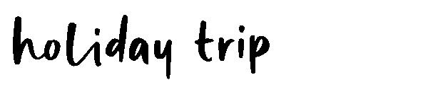 holiday trip