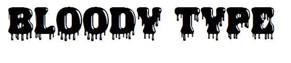 bloody type
