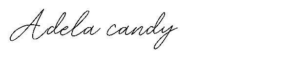 Adela candy字体