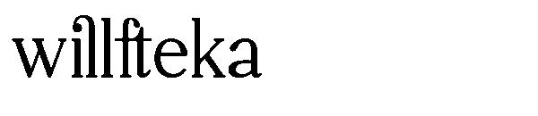 Willfteka字体