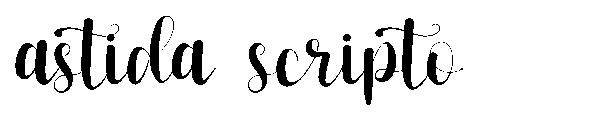 astida scripto