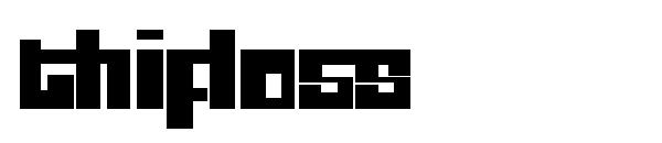 Thifloss字体