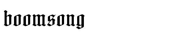 Boomsong字体