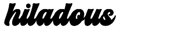 hiladous字体