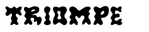 Triompe字体