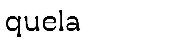 quela字体