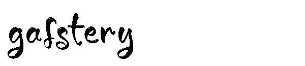 gafstery字体