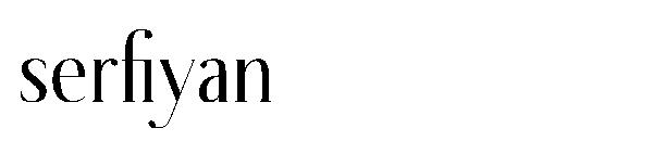 Serfiyan字体