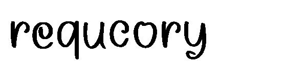 requcory字体