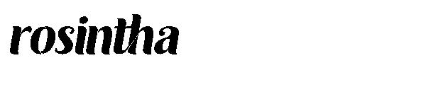 Rosintha字体