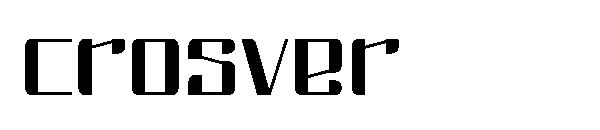 Crosver字体
