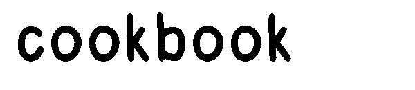 cookbook字体