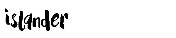 islander字体