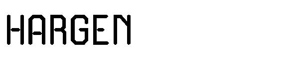 Hargen字体