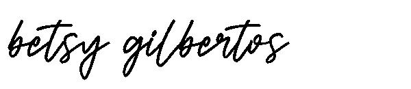 betsy gilbertos字体
