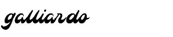 galliardo字体