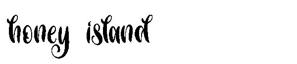 honey island字体