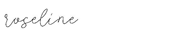 roseline字体