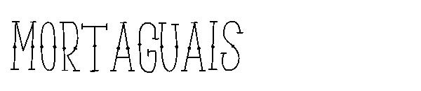 Mortaguais字体