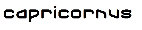 capricornus字体
