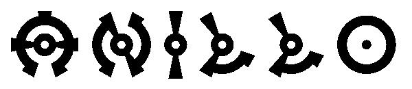 anillo字体