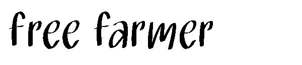 free farmer字体