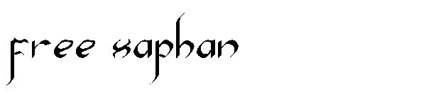 free xaphan字体