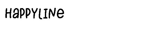 happyline字体