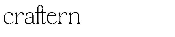 Craftern字体