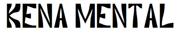 kena mental字体