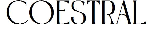 coestral字体