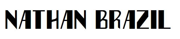 nathan brazil字体