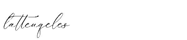latteuqeles字体