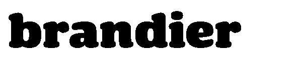 Brandier字体