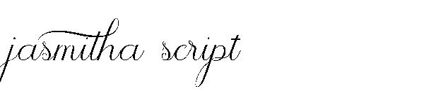 jasmitha script字体