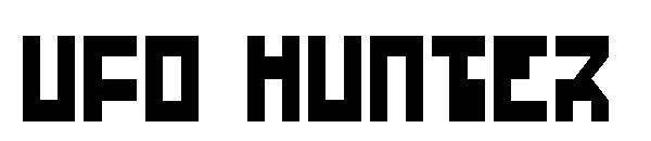 ufo hunter字体