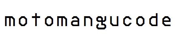 motomangucode字体