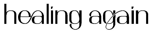 healing again字体