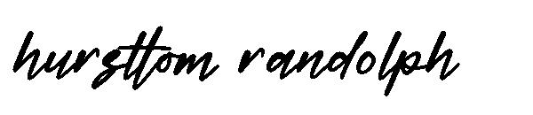 hursttom randolph字体