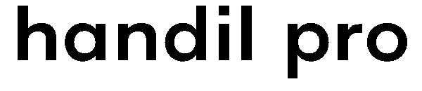 Handil pro字体