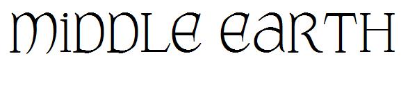 Middle earth字体