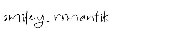 smiley romantik字体