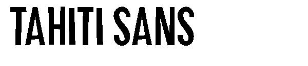 tahiti sans字体