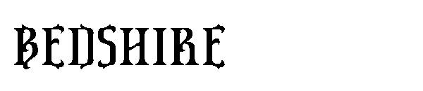 Bedshire字体